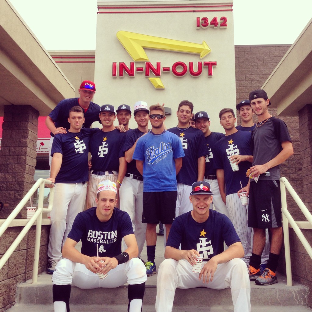 College Showcase 2015 participants checking out an American west coast delicacy 