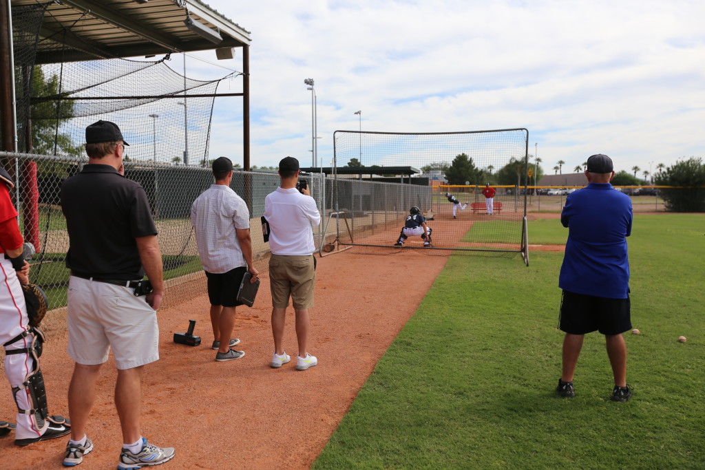 College Coaches scout the 2015 Showcase at Glendale College 